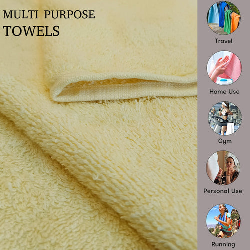 Quattro Face Towel.Hand Towel. Cotton Towel.
